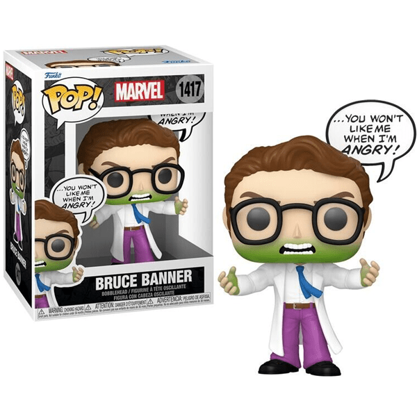 Funko Pop! Marvel: Bruce Banner (Don't Make Me Angry)