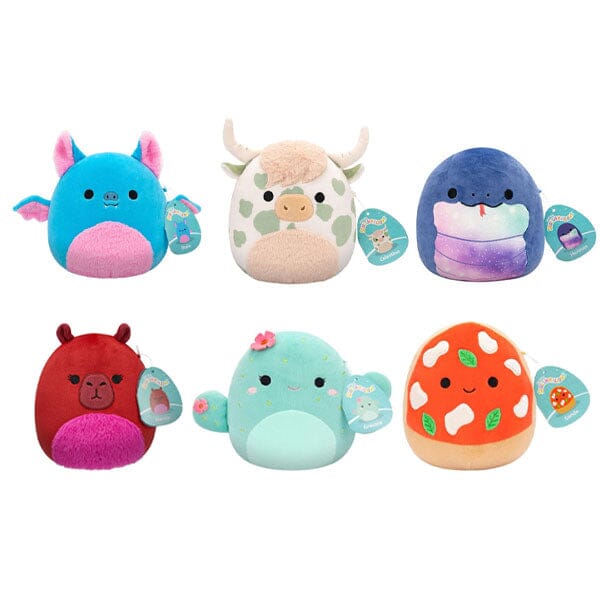 Squishmallows Super Soft Plush Toys 7.5" Phase 16 Assortment A (Characters Ship Assorted)